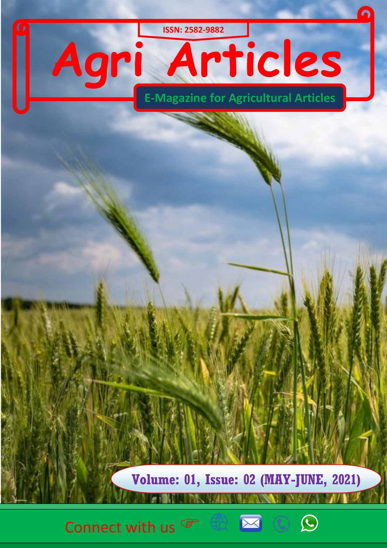 Volume 1 (2021) (ALL ISSUES) – Agri Articles
